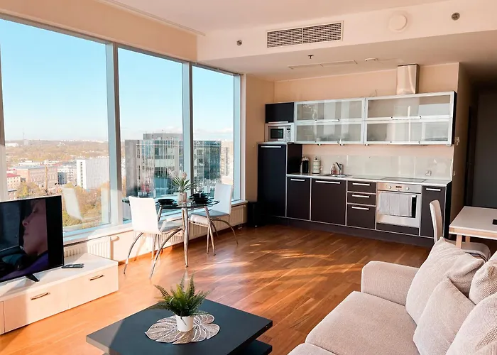 Panoramic Sea View -13th Floor Apartment *